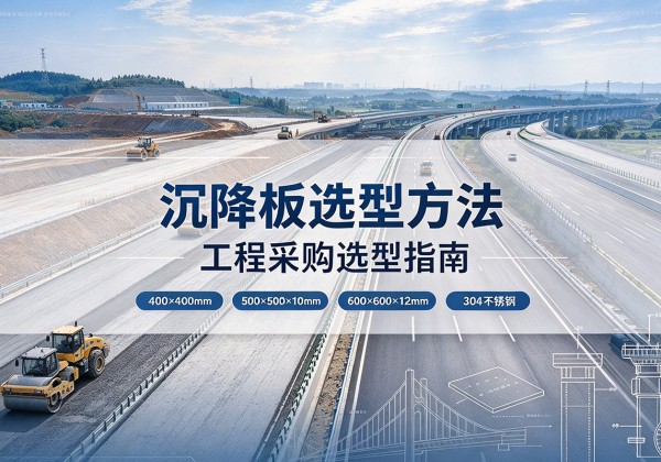 阳城沉降板选择方法